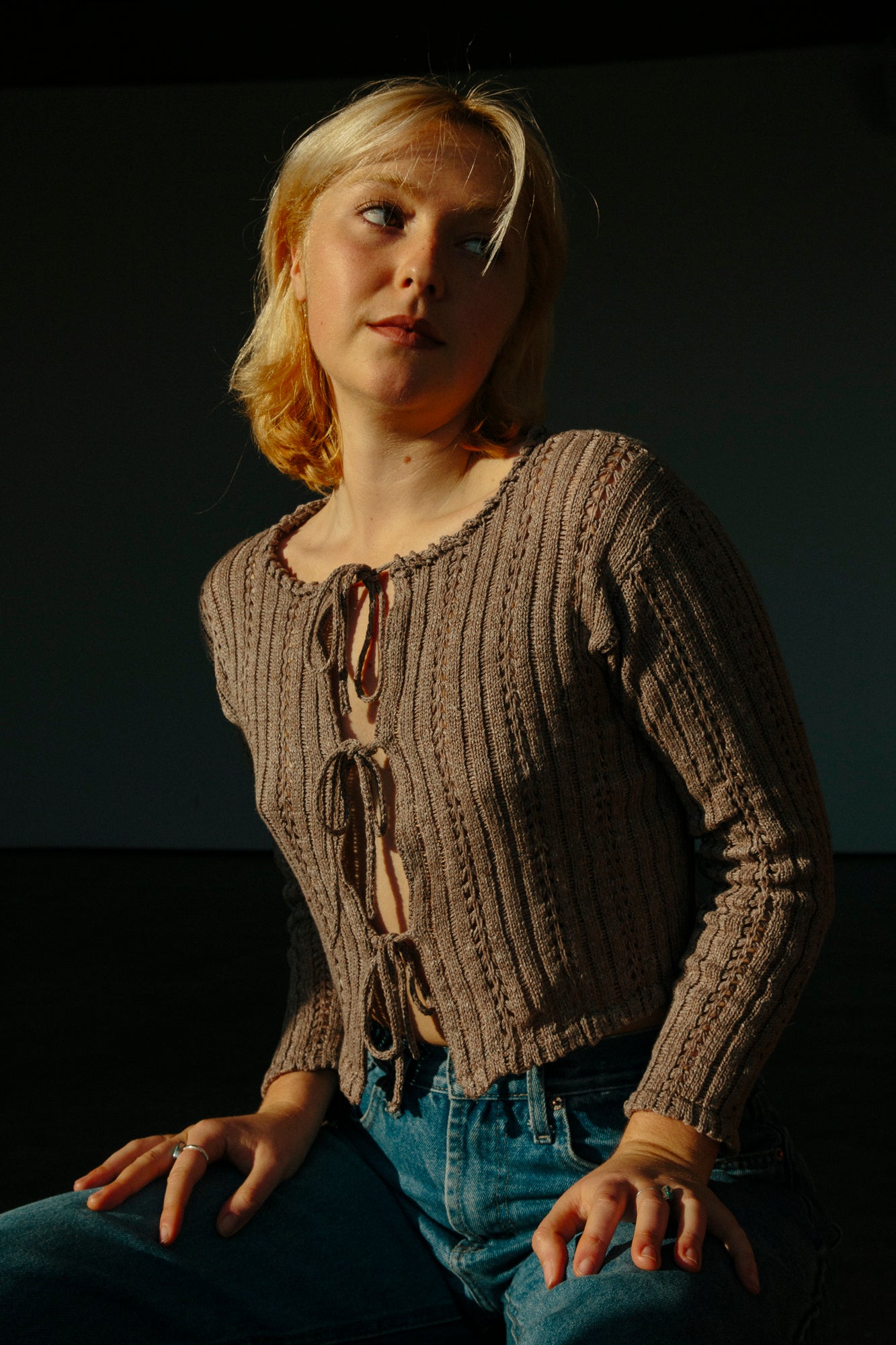 Bonnie Tuck Stitch Cardigan
