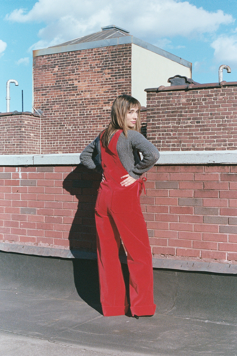 LaRaine Velveteen Overall