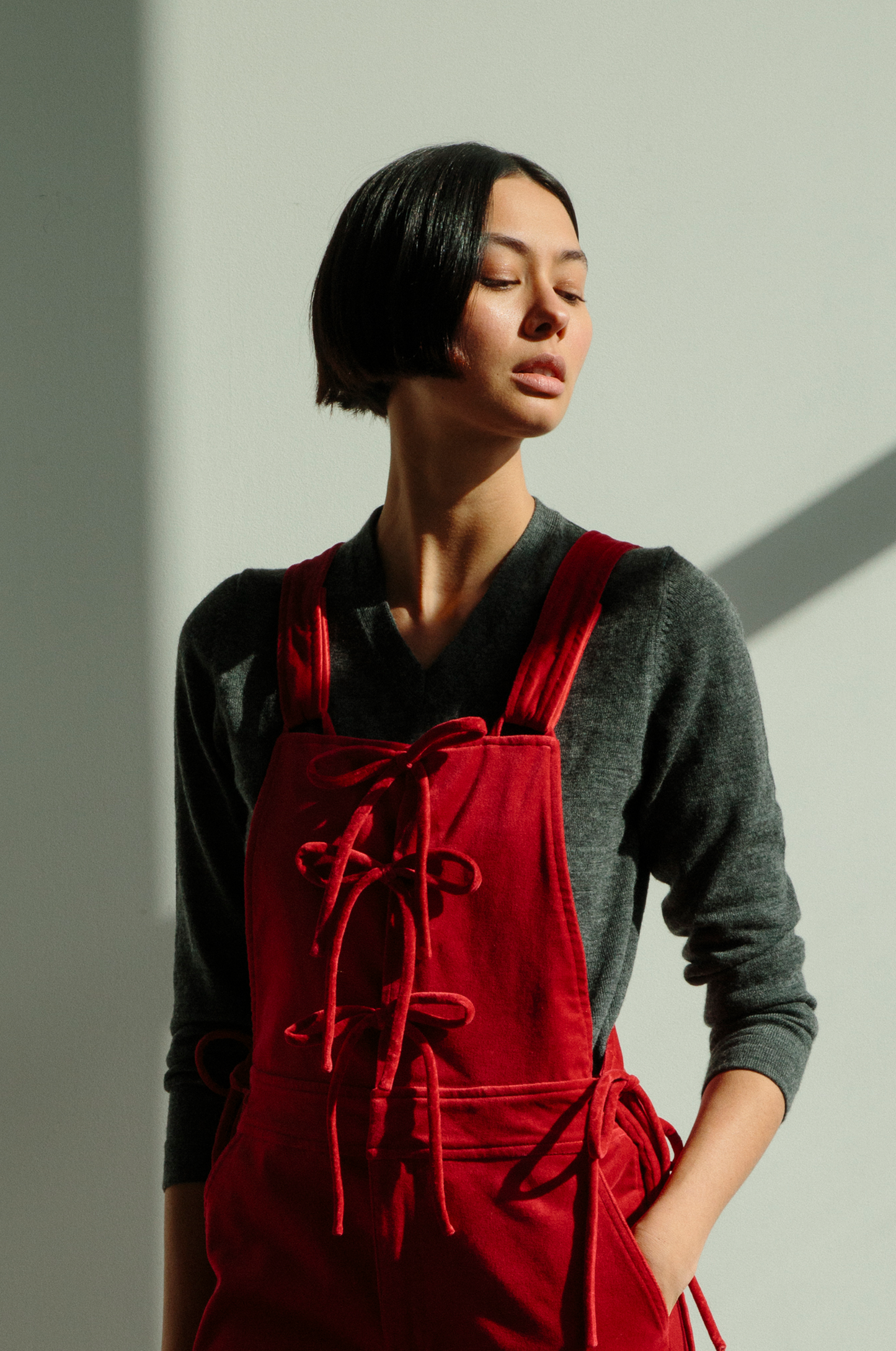 LaRaine Velveteen Overall