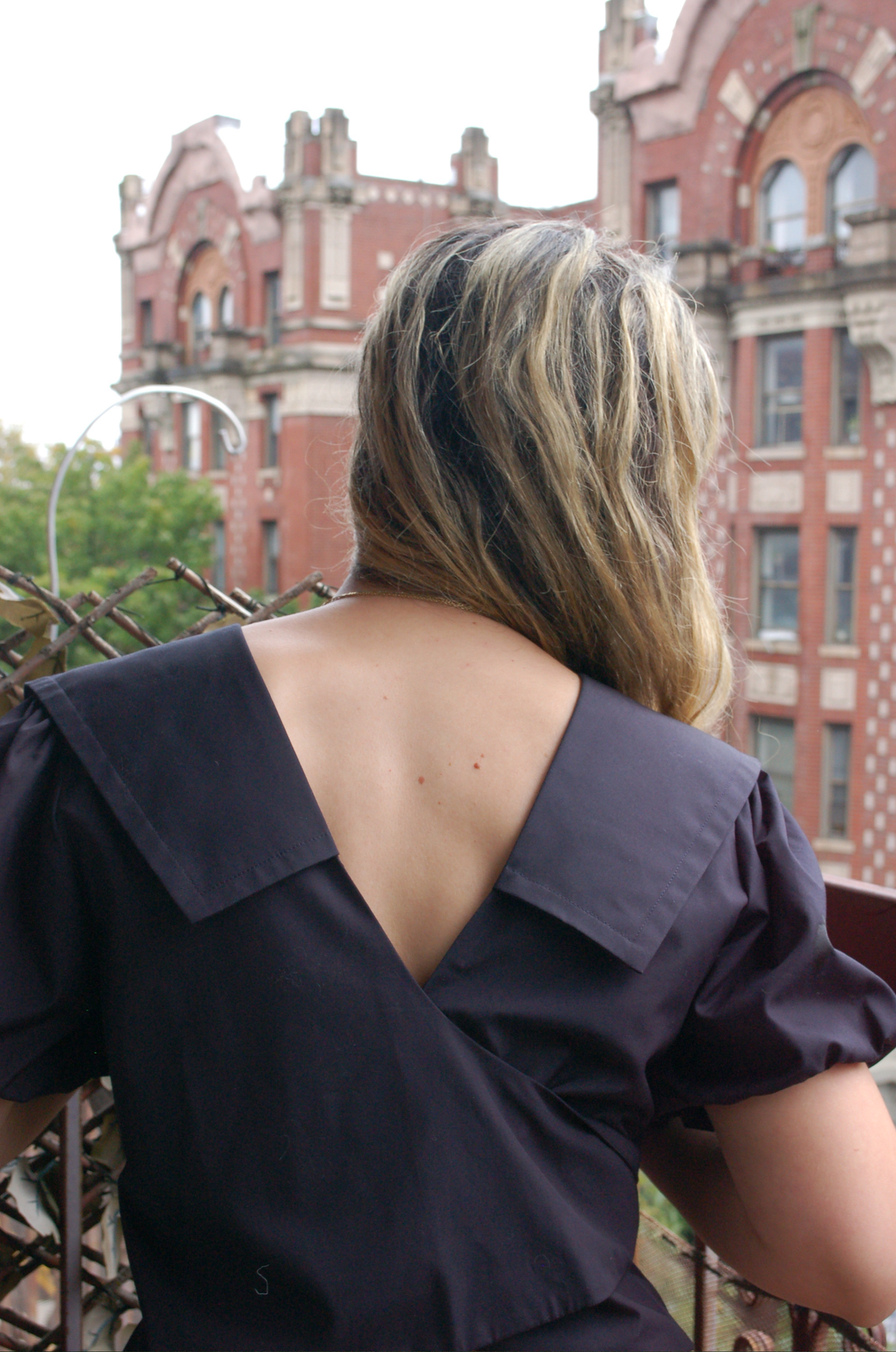 Hattie Top in Deep Navy