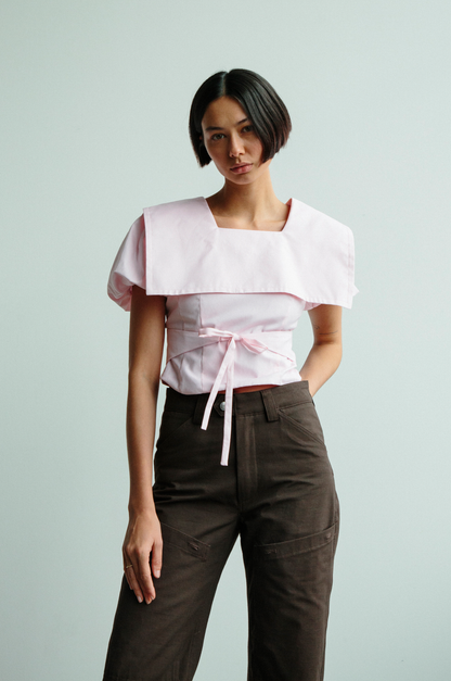 Hattie Top in Peony