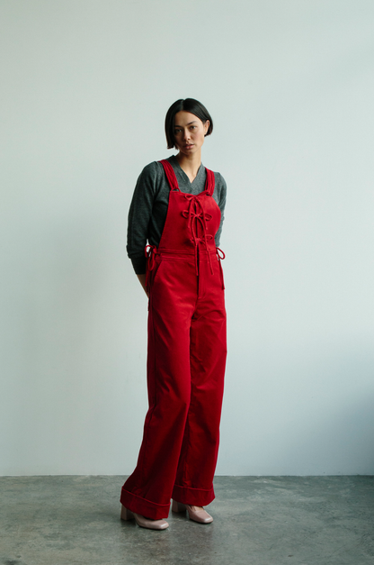 LaRaine Velveteen Overall