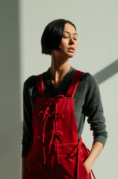 LaRaine Velveteen Overall