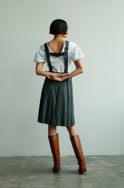 Orson Pinafore Dress Knee Length