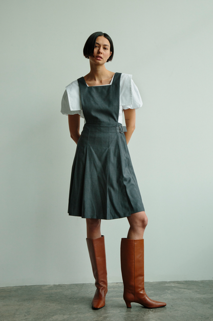 Orson Pinafore Dress Knee Length